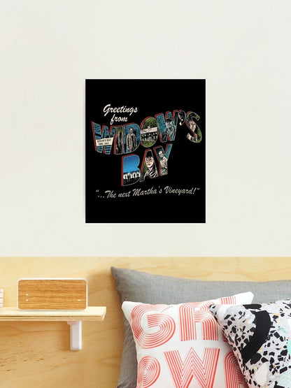 Widow'S Bay Poster, Comedy Horror Retro Tv Show 2026 Wall Art Unframed V1 Size 24''x36''