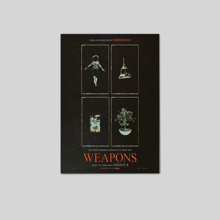 Weapons Movie Poster Julia Garner Josh Brolin Alden Ehrenreich Size 24''x36''