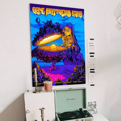 Dave Matthews Band All Gig Posters, DMB Big Sky Events Arena Montana Poster Size 24''x36''