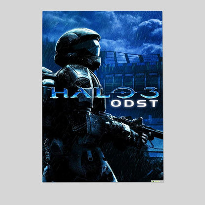 ODST - Key Art Wall Poster Black Framed Version Size 24''x36''