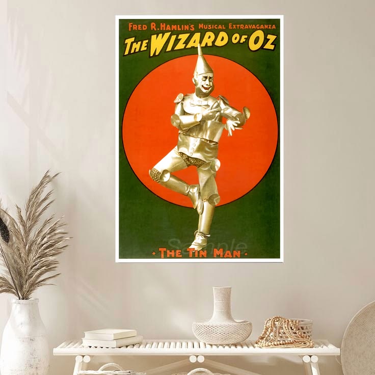 VINTAGE THE WIZARD OF Oz Poster Size 24''x36''
