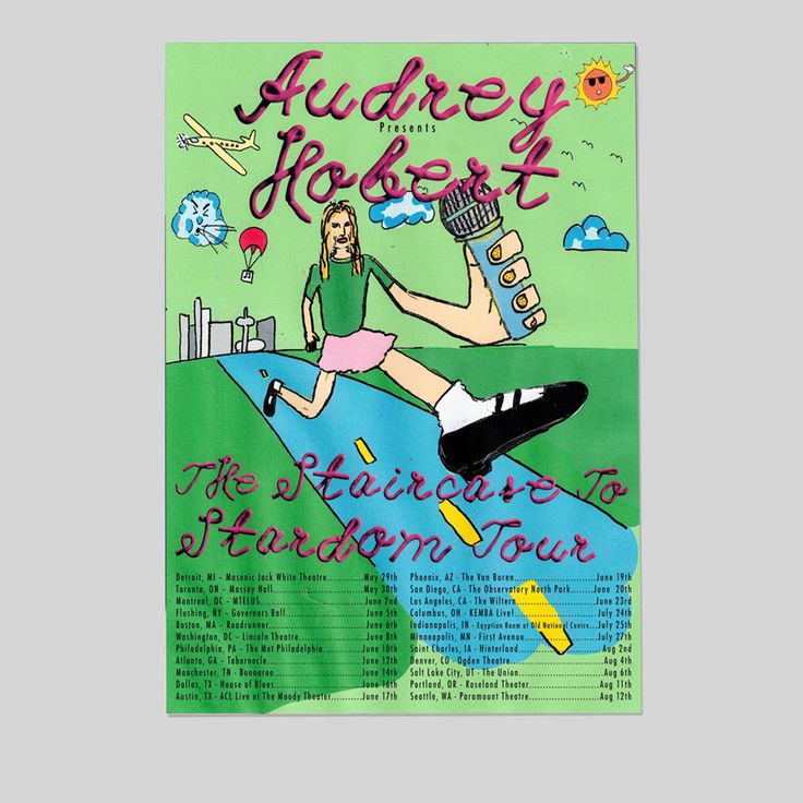 Audrey Hobert The Staircase To Stardom Tour Size 24''x36''