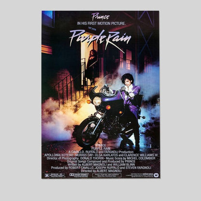 PRINCE. "PURPLE RAIN" [1984] Poster Size 24''x36''