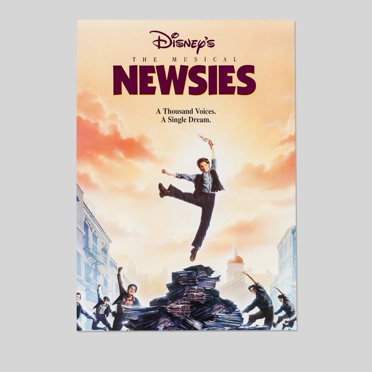 The Musical Newsies Movie Poster Size 24''x36''