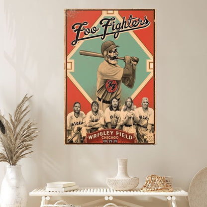Foo Fighters , concert poster 13"x19" FREE DOMESTC SHIPPING Size 24''x36''