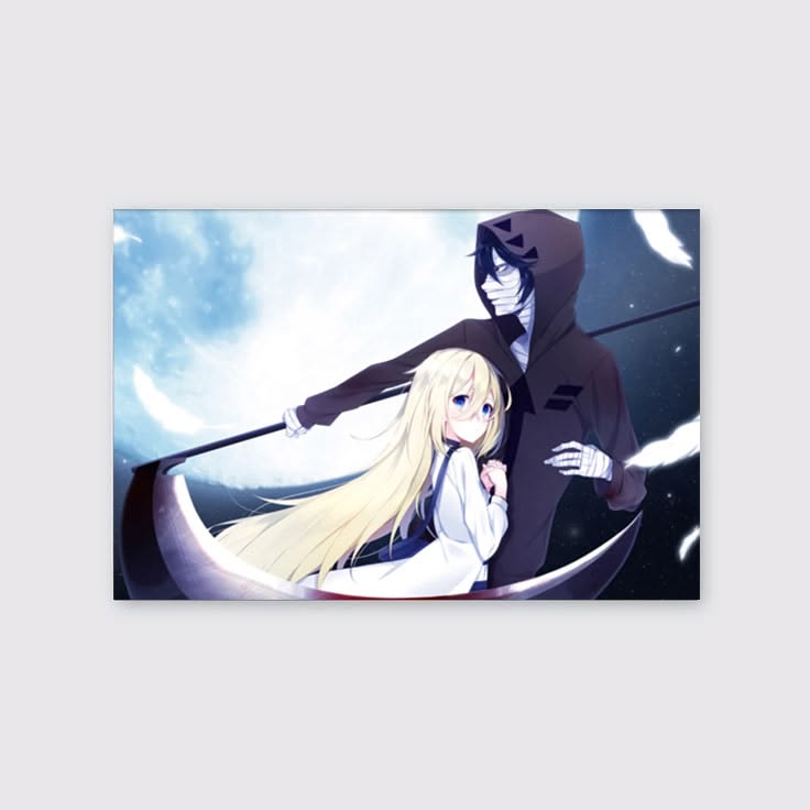 Angels Of Death Isaac Foster Rachel Gardner Alloy Fabric Wall Poster Size 24''x36''