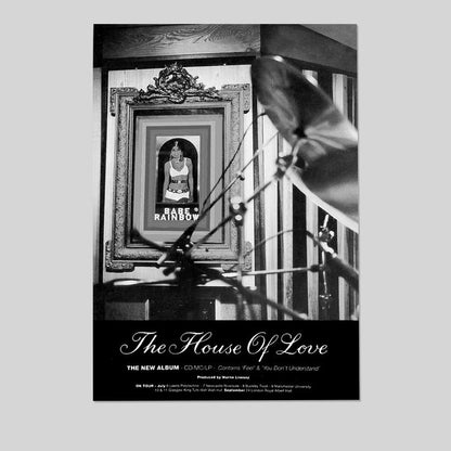 HOUSE OF LOVE BABE RAINBOW POSTER SIZED original music press advert from 1992 Size 24''x36''