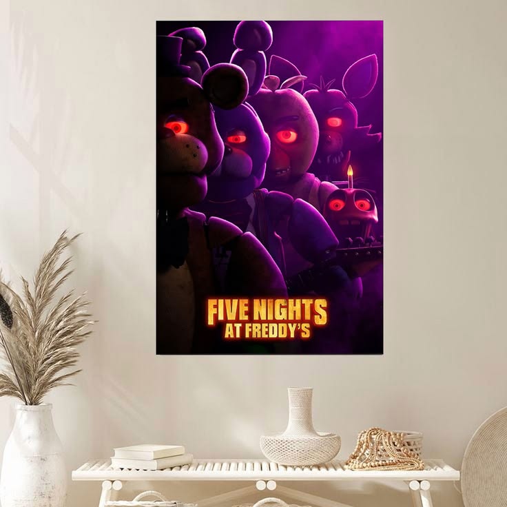 Five Nights at Freddy's Movie Poster High Quality Print Poster Size 24''x36''