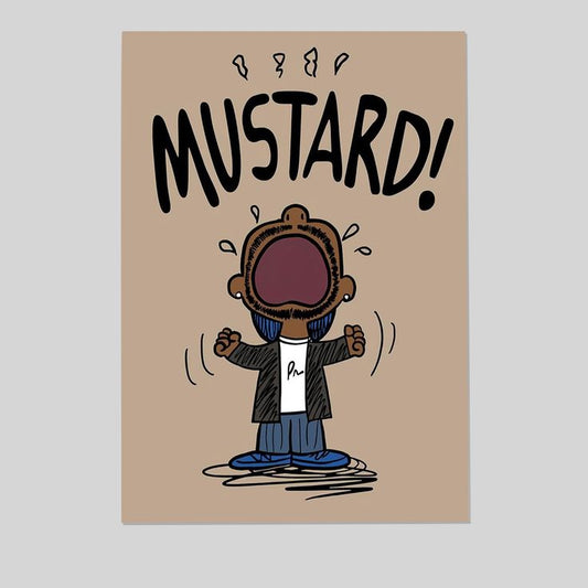Kendrick Lamar Poster Rapper Hip Hop Wall Art Teen Boy Room Girl Room Size 24''x36''