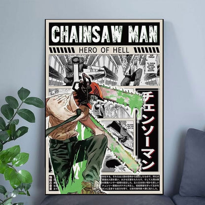 Chainsaw Man Denji Poster Full Size 24''x36''