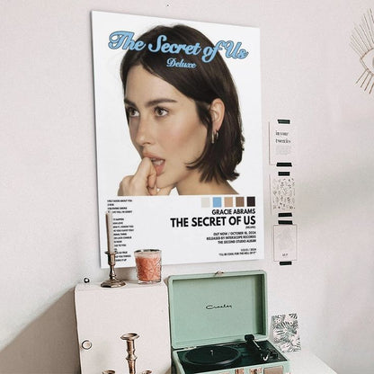 Gracie Abrams' Secret of Us Album Poster Painting Decor Wall Print Photo Home Modern Decorative Posters Size 24''x36''