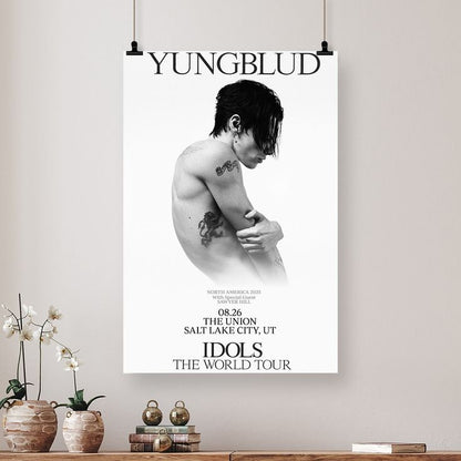 YUNGBLUD LIVE NATION & POSTFONTAINE PRESENTS Size 24''x36''