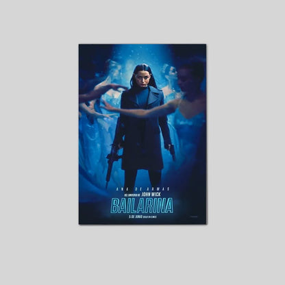 Ballerina 2025 movie poster Size 24''x36''