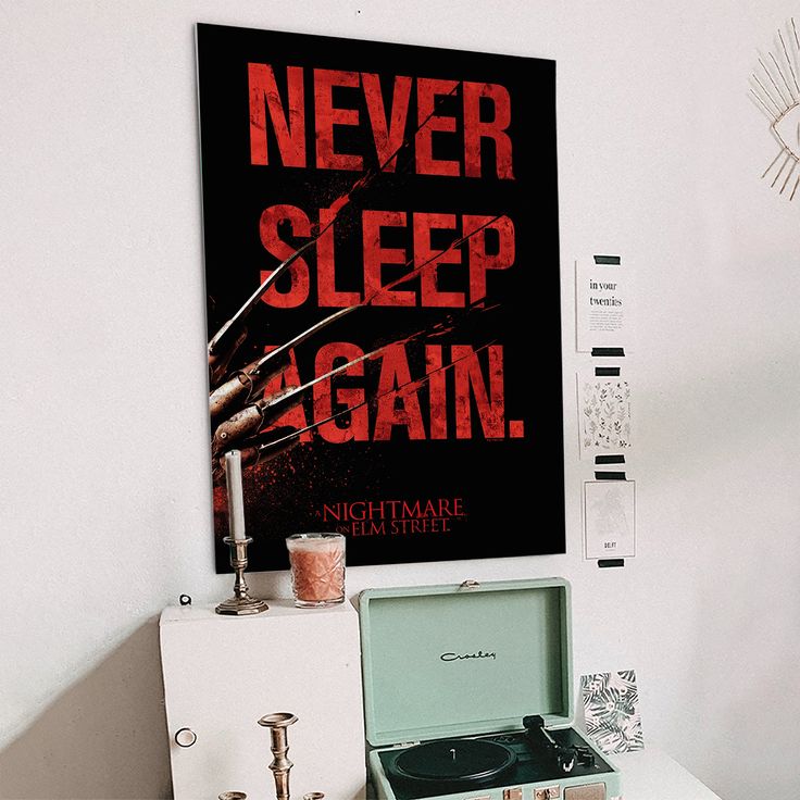 A Nightmare on Elm Street - Sleep Wall Poster Size 24''x36''