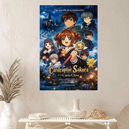 Cardcaptor Sakura y la Carta Clow Anime Poster Size 24''x36''