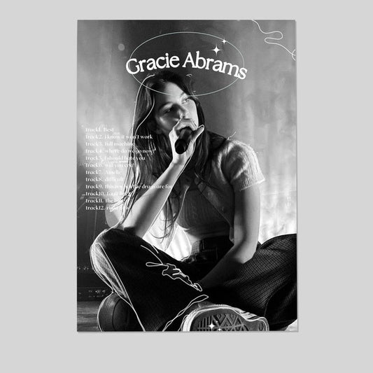 Gracie Abrams Good Riddance 3 Canvas Poster Wall Decorative Art Painting Living Room Bedroom Unframe Size 24''x36''