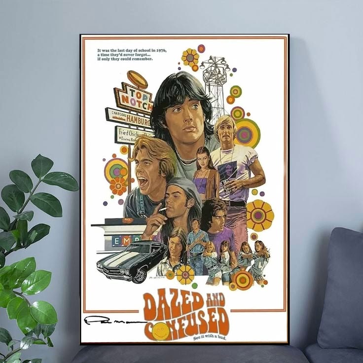 Dazed Funny And Confused (1993) Movie Poster Size 24''x36''