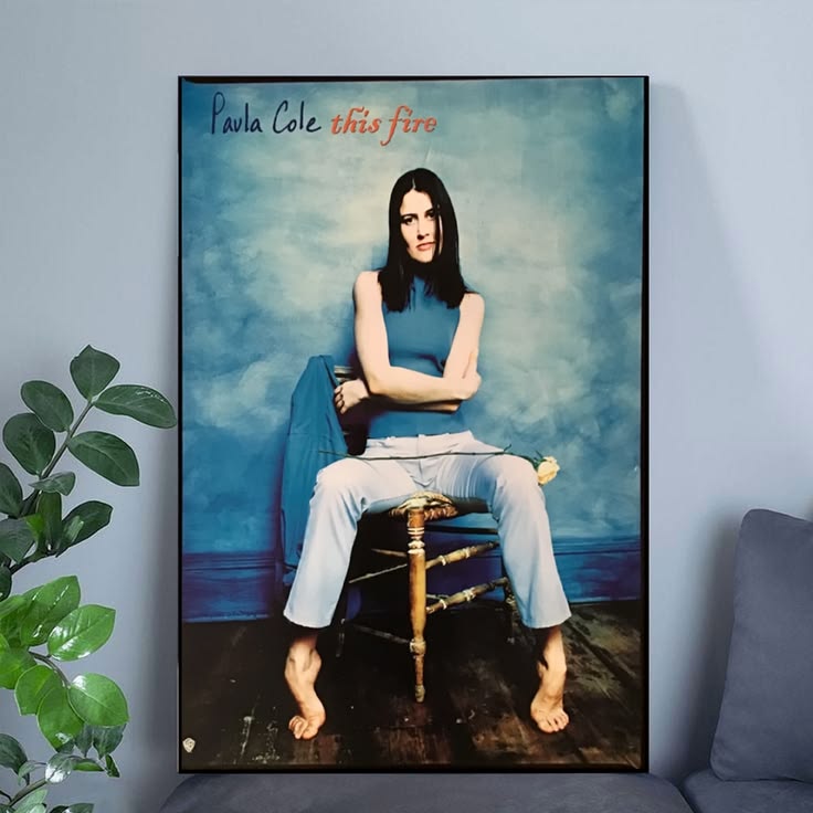 Paula Cole 1997 Promo Poster This Fire New Condition Poster Size 24''x36''