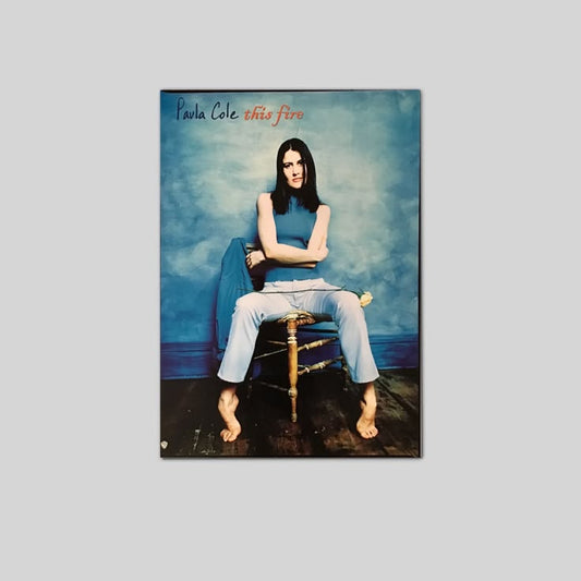 Paula Cole 1997 Promo Poster This Fire New Condition Poster Size 24''x36''