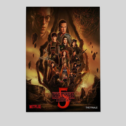 Movie Poster the series finale of stranger things Size 24''x36''