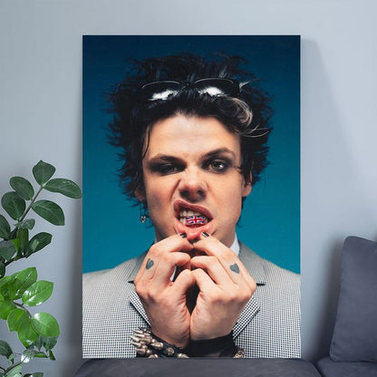Music Poster- Yung..blud  BLUDFEST Poster - Vintage Style - Size 24x36