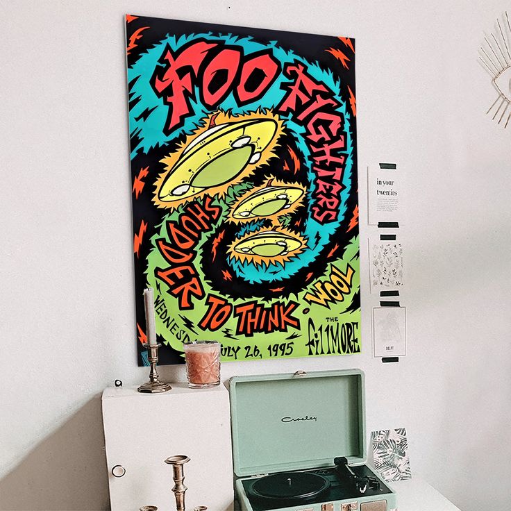 Foo Fighters Concert Poster FREE SHIPPING Size 24''x36''