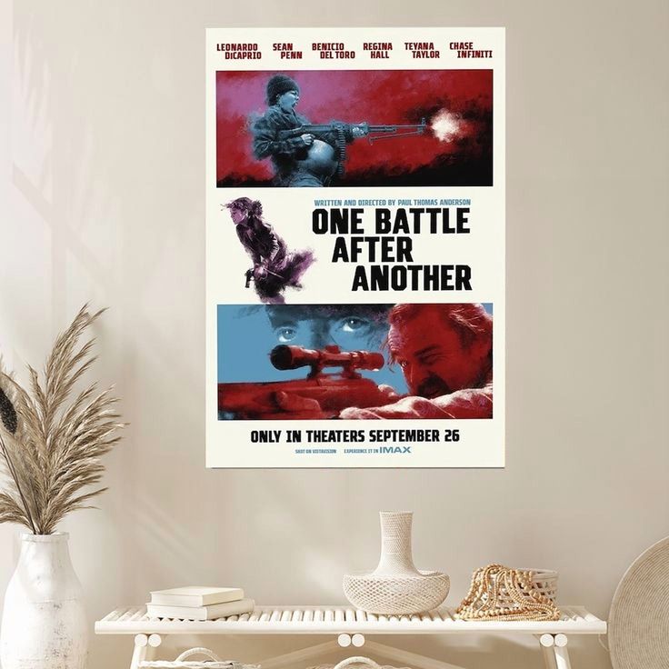 One Battle After Another Movie Poster Size 24''x36''