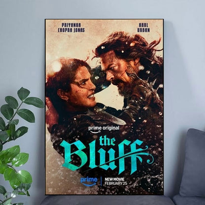 The Bluff 2026 Movie Poster – Action Thriller Film Wall Art Print, Cinema Poster Size 24''x36''