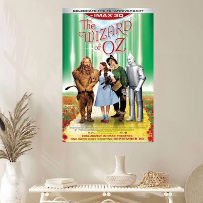 THE WIZARD OF OZ MOVIE POSTER 75TH ANNIVERSARY Poster Size 24''x36''
