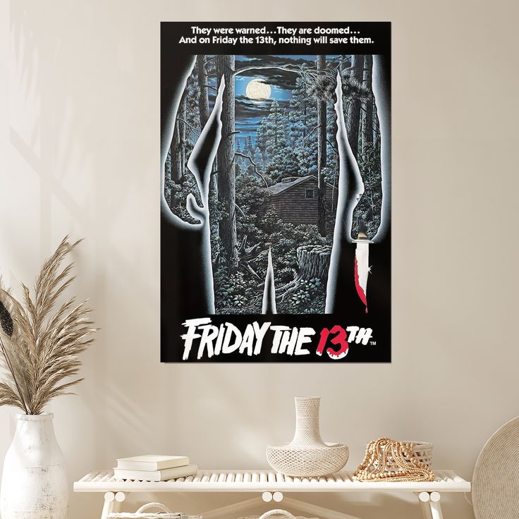 Friday The 13Th - One Sheet Wall Poster Size 24''x36''