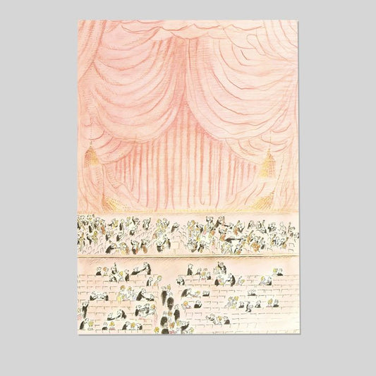 Vintage Poster - The New Yorker Magazine Cover Print -April 28 1986 Retro Style - Size 24x36
