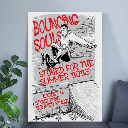 Bouncing Souls Asbury Park NJ Aug 16 2025 Concert Poster Size 24''x36''