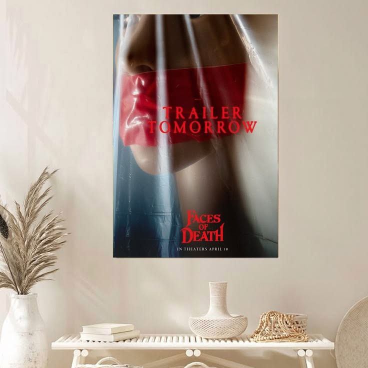 Faces of Death April 2026 Movie Poster Size 24''x36''