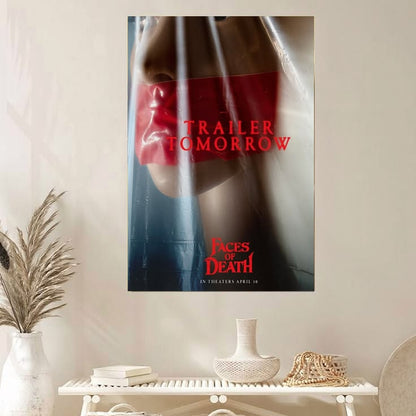 Faces of Death April 2026 Movie Poster Size 24''x36''
