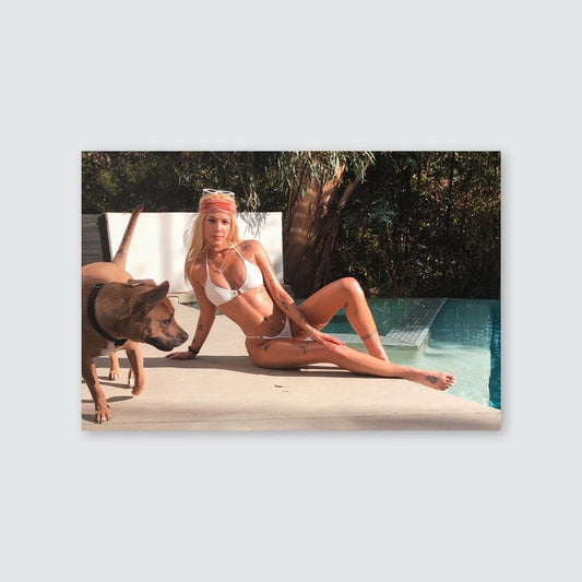 Halsey Hollywood Celebrity Wall Print Poster Size 24''x36''
