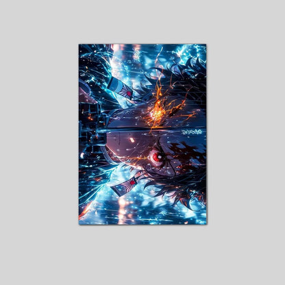 Tanjiro Kamado Poster Demon Slayer Wall Art Decor Poster Size 24''x36''