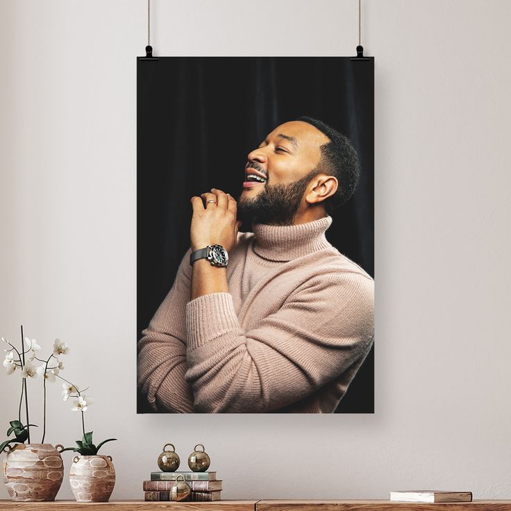 John Legend Music Producer Pop Singer Wall Art Home Decor Poster Size 24''x36''