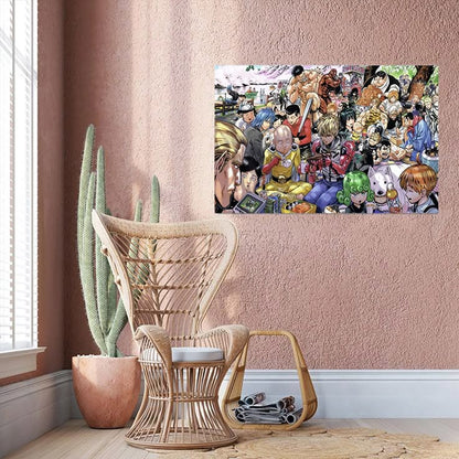 One Punch Man Poster Anime Poster Size 24''x36''