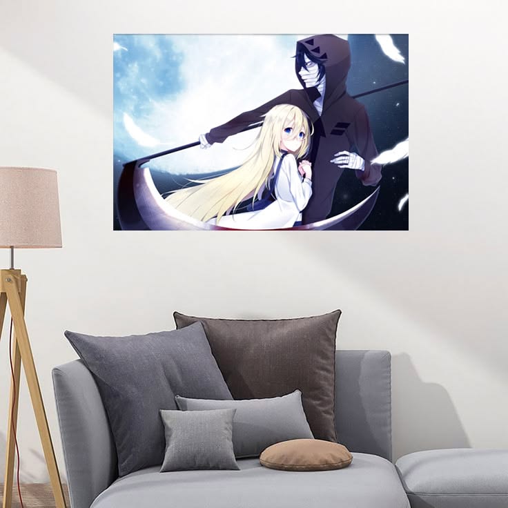 Angels Of Death Isaac Foster Rachel Gardner Alloy Fabric Wall Poster Size 24''x36''