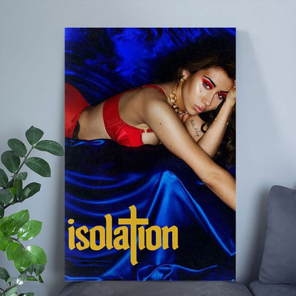 Hot Isolation Kali Uchis Album Music Cover Wall Print Poster Size 24''x36''