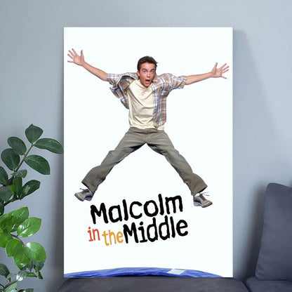 Home Decor- MALCOLM IN THE MIDDLE TV SITCOM Movie Poster Size 24''x36''