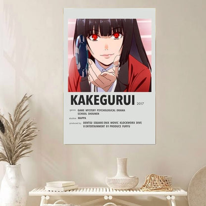 Anime Poster Yumeko Jabami Kakegurui Poster Size 24''x36''