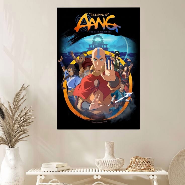 The Legend of Aang The Last Airbender 2026 Animated Movie Poster Size 24''x36''