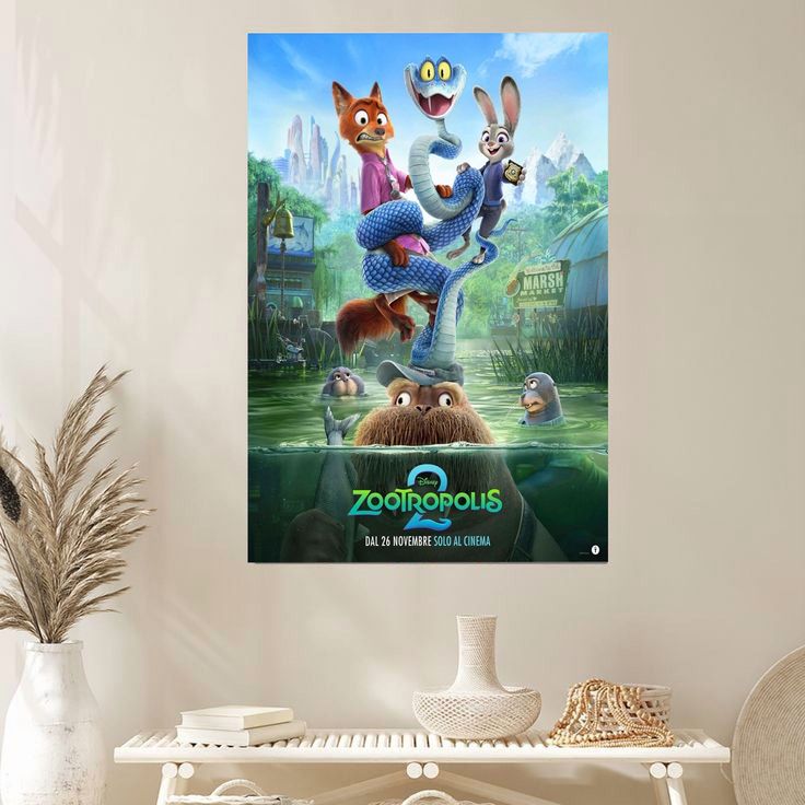 NEW Zootopia 2 International Poster Size 24''x36''