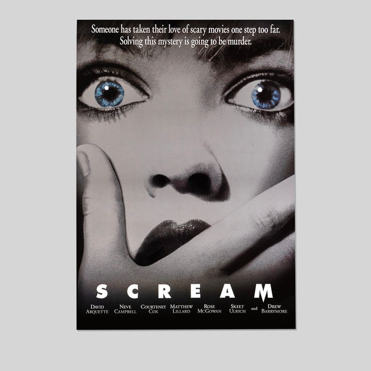Scream Movie Poster Size 24''x36''