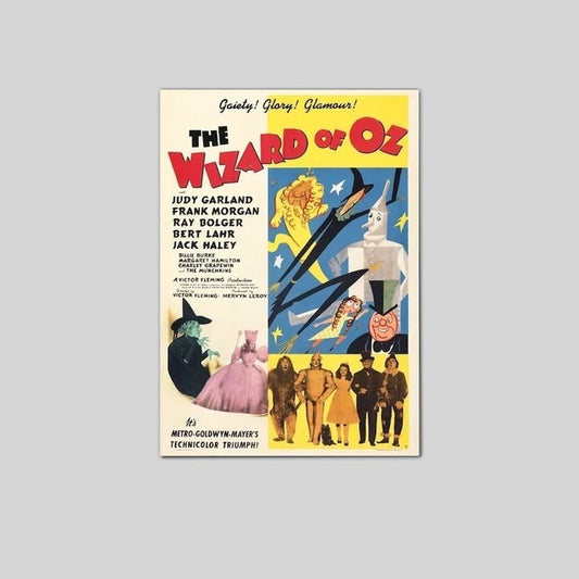 The Wizard of Oz Classic Vintage Fantasy Movie PosterThe Wizard of Oz Classic Poster Size 24''x36''