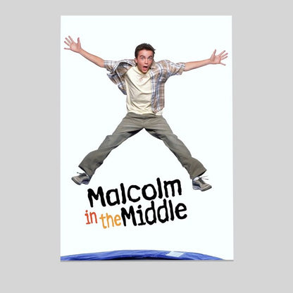 Home Decor- MALCOLM IN THE MIDDLE TV SITCOM Movie Poster Size 24''x36''