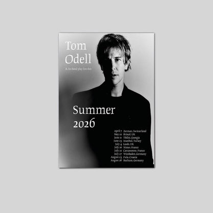 Music Poster Tom Odell this Summer 2026 Size 24''x36''