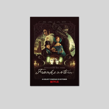 2025 Frankenstein Movie Poster Isaac Mia Goth Jacob Elordi Horror Poster Size 24''x36''