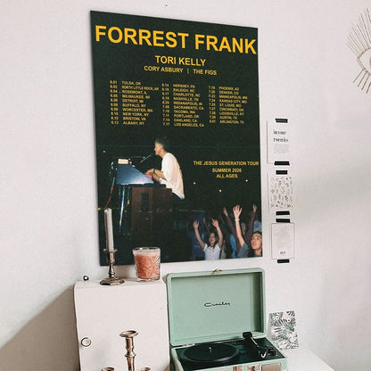 Cory Asbury I’M GOING ON TOUR W MY BROTHER Forrest Frank Size 24''x36''